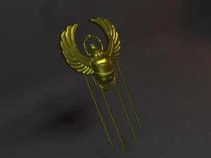 Besouro HairClip Modelo de Impressão 3D