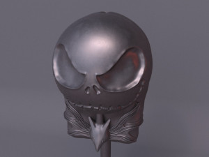 JACK AND SALLY HAIRCLIP 3D Print Model