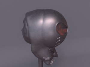 JACK AND SALLY HAIRCLIP 3D Print Model