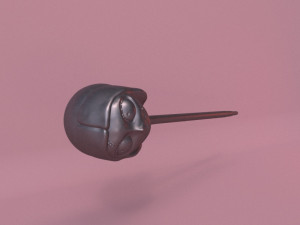 JACK AND SALLY HAIRCLIP 3D Print Model