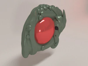 COLLAR DRAGON BEBE 3D Print Model