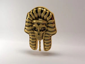 PHARAOH SKULL 3D Print Model