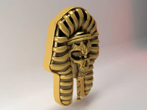 PHARAOH SKULL 3D Print Model