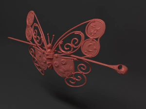 PINCE &Agrave; CHEVEUX Modèles 3D en vedette
