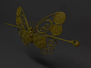 PINCE &Agrave; CHEVEUX Modèles 3D en vedette