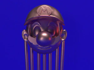 MARIO MORSETTO PER CAPELLI Modello di stampa 3D