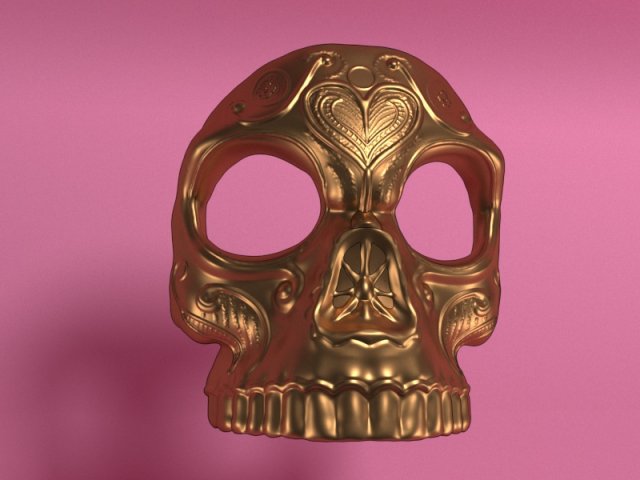 HAIR CLIP LA CATRINA 3D प्रिंट मॉडल .c4d .max .obj .3ds .fbx .stl .blend 