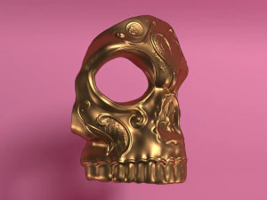 HAIR CLIP LA CATRINA 3D Print Model