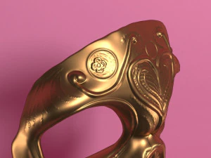 HAIR CLIP LA CATRINA 3D Print Model