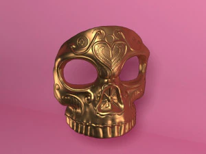HAIR CLIP LA CATRINA 3D Print Model