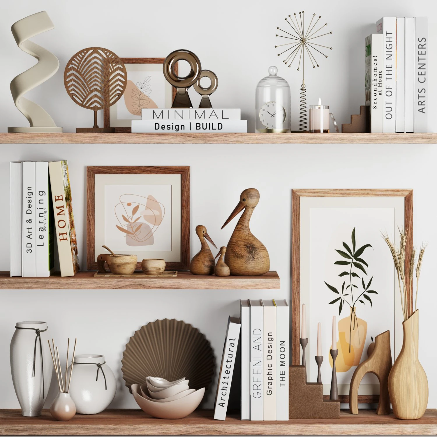 MPDecorativeset01 3D Model .c4d .max .obj .3ds .fbx .stl .blend 