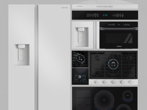 Appliance collection samsung Model 3D
