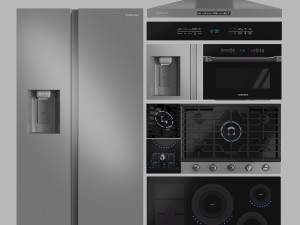 Appliance collection samsung Model 3D