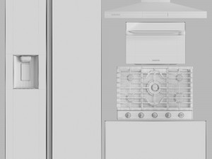 Appliance collection samsung Model 3D