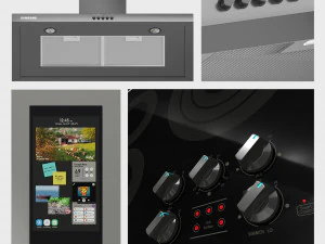 Appliance Collection SAMSUNG V02 3D Model