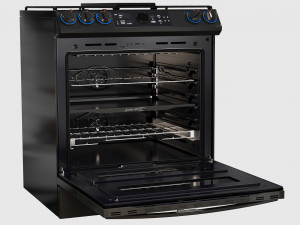 Dual Fuel Range Samsung 3Dモデル