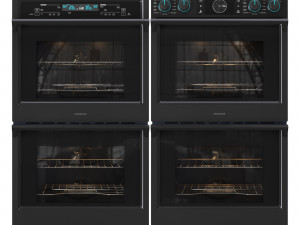 Samsung Oven Set01 3D Модель