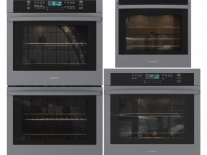 Samsung Oven Set01 3D Модель