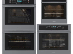 Samsung Oven Set01 3D Model