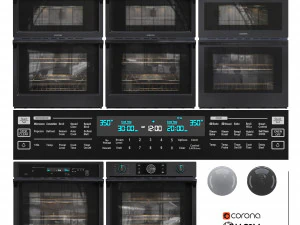 Samsung MicrowaveOven S02 3D Model