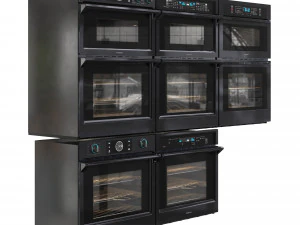 Samsung MicrowaveOven S02 3D Model