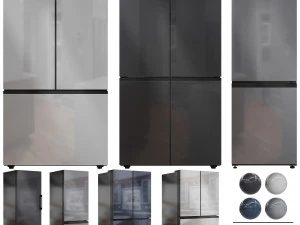 Juego de refrigerador Samsung01 Modelo 3D