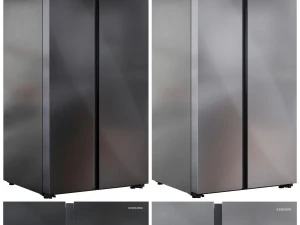 Samsung Refrigerator Set02 3D Model