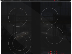 Samsung Electric Induction Cooktop 3D 模型