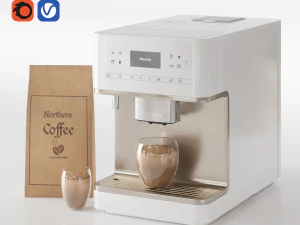 Miele CoffeeMachineVol01 3D Model