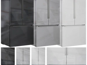 Bosch Refrigerators Set01 3D Model