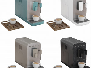 SMEG Espresso Auto Coffee Machine Model 3D