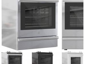 GE Electric Range 30SlideIn 3D Модель