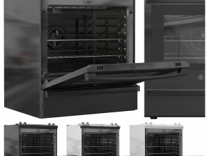 GE Electric Range 30SlideIn 3D Модель