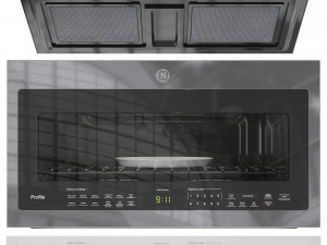 GE Microwave Set 01 3D Модель
