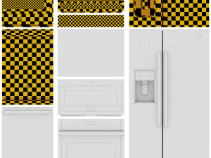 GE Appliance Collection Set 01 Modèle 3D