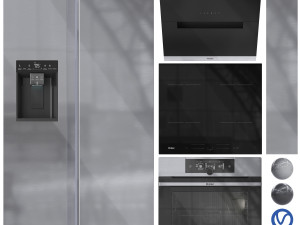 Haier Appliance Collection Set 01 3D Model
