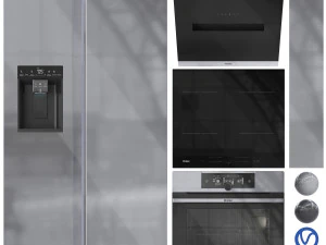 Haier Appliance Collection Set 01 3D Model