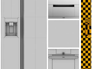 Haier Appliance Collection Set 01 3D Model