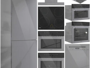 मिले उपकरण संग्रह सेट 01 3D मॉडल