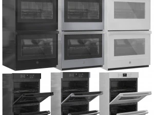 GE Appliance Collection Set 02 3D Model