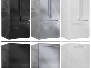 GE Appliance Collection Set 02 Modèle 3D