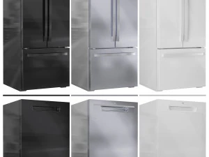 GE Appliance Collection Set 02 3D Model