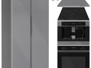 Maunfeld Appliance Collection Set 02 3D-Modell