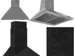 Maunfeld Appliance Collection Set 02 3D-Modell