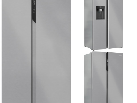 Haier Refrigerator Set 02 3D Model