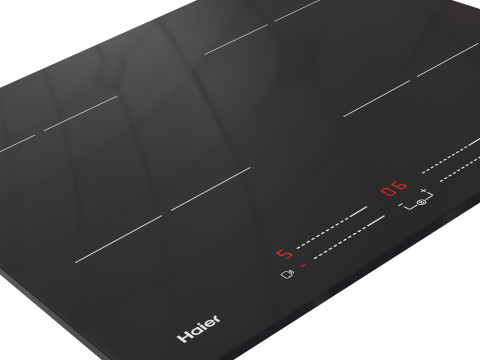 Induction hob Series 2 HAISJ64MC Modèle 3D