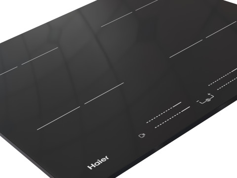 Induction hob Series 2 HAISJ64MC Modèle 3D