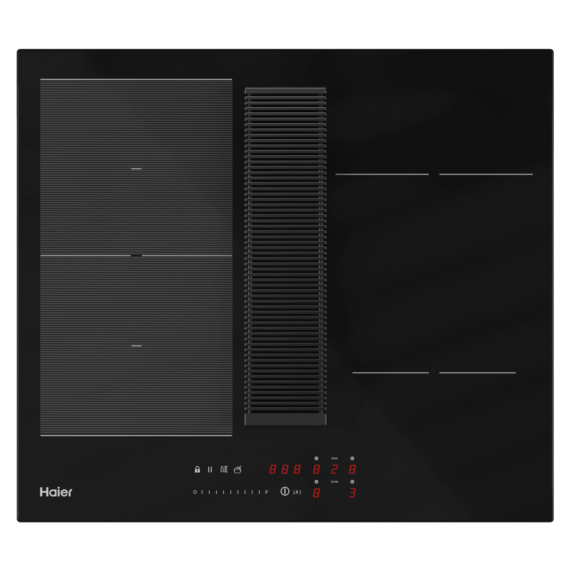 Induction hob I Dual Series 6 HAIH6IESCF 3D Model .c4d .max .obj .3ds .fbx .stl .blend