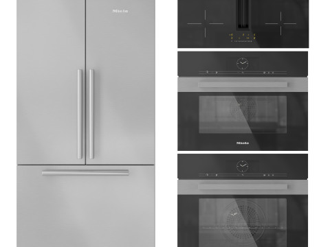 Miele Appliance Collection Set 02 Modelo 3D