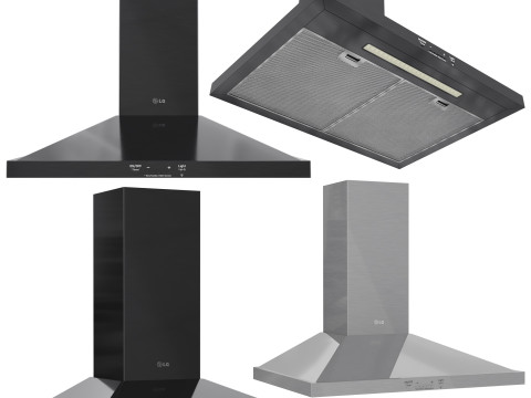 LG Appliance Collection Set 01 3D मॉडल